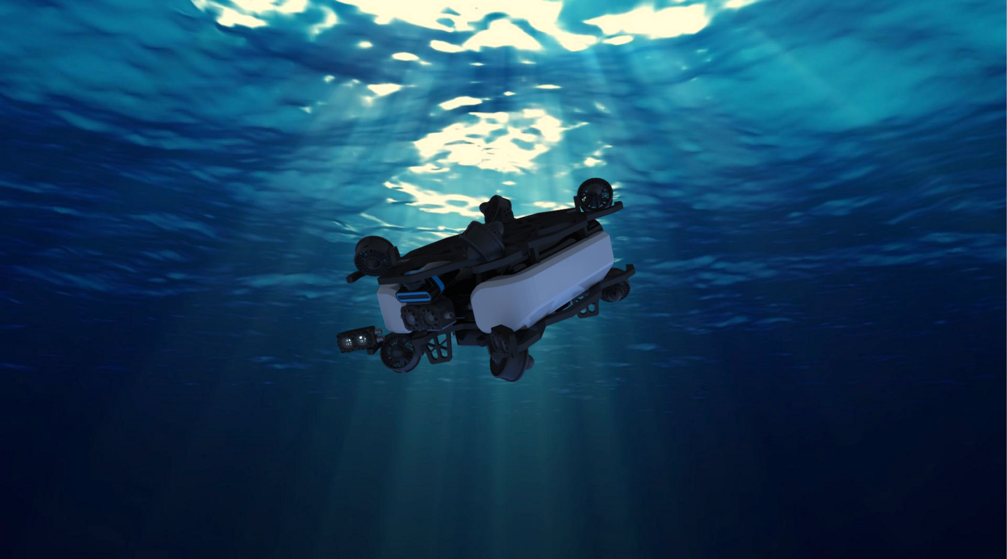 Tethys underwater drone