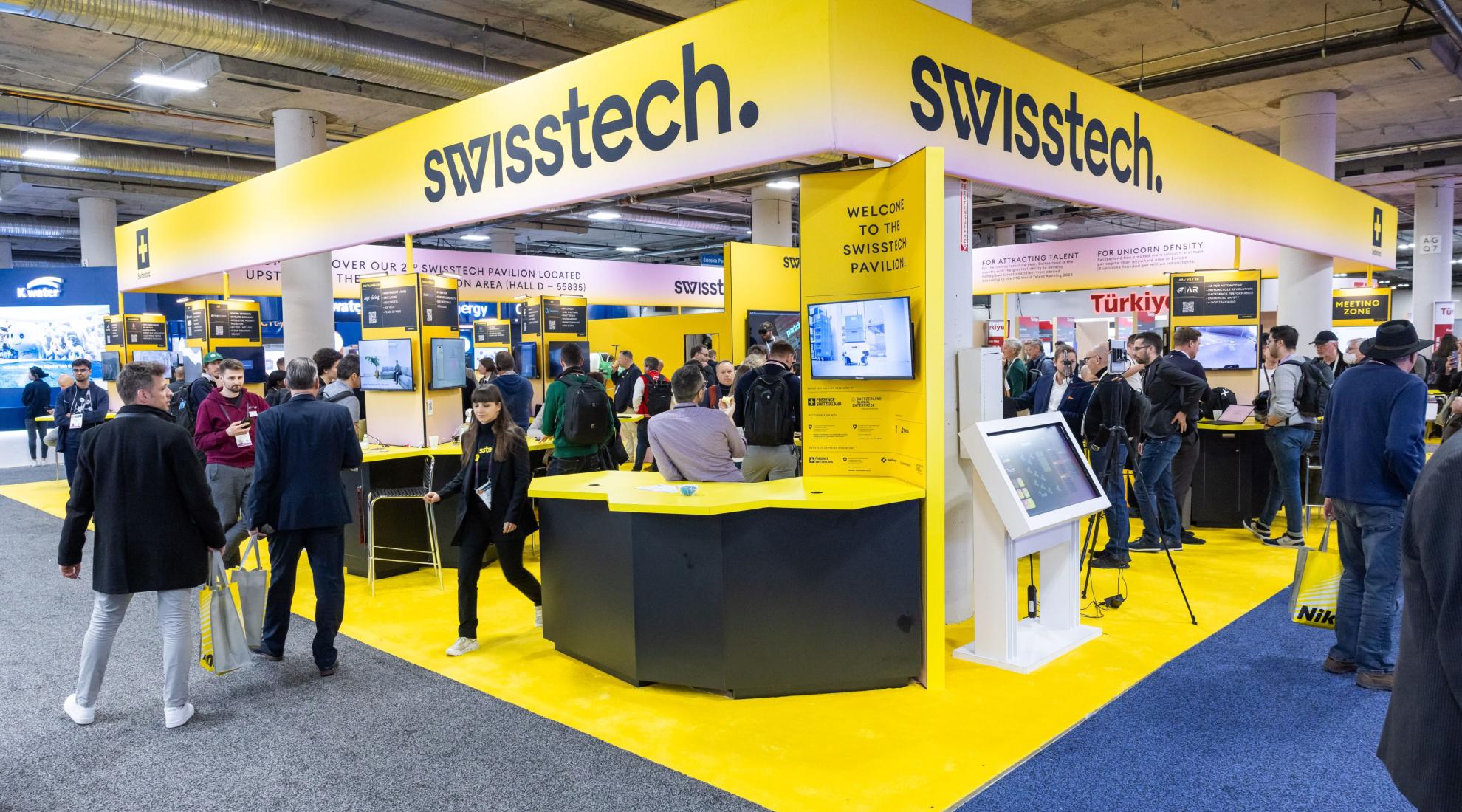 swisstech CES jaune