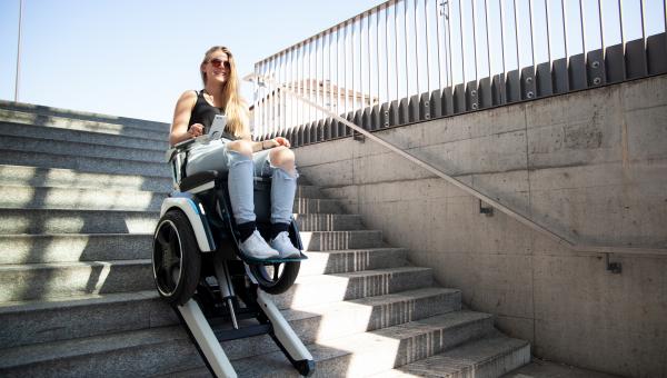 Scewo Climbing stairs