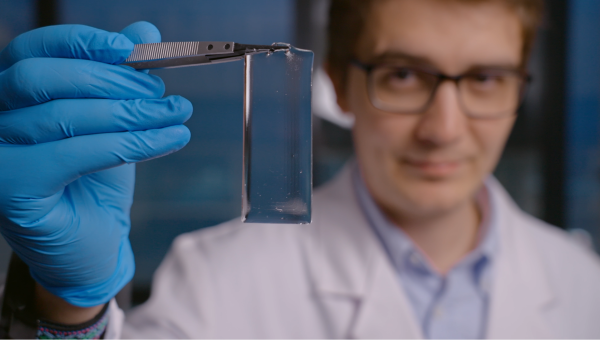 A novel patch equipped with sensors