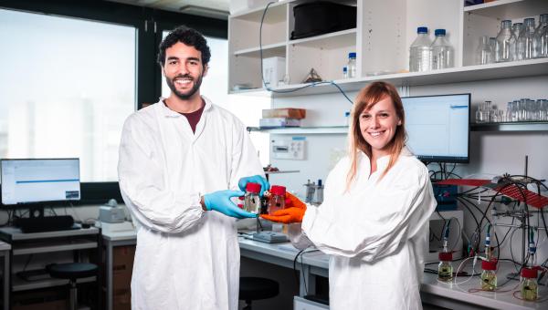 Generating electricity from Coli E.