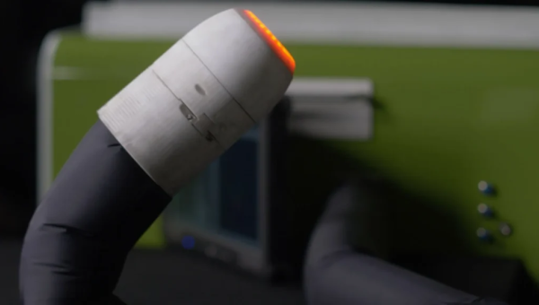 The snake-like robot from ETH Zurich can grow up to 100 metres. 