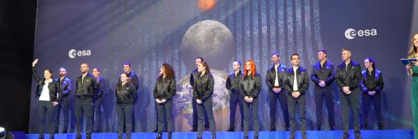 ESA announcement of new astronaut class