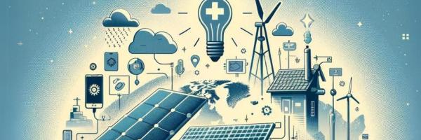 Image generated using DALL·E in response to the prompt Illustrate Swiss inventions in the fight against poverty