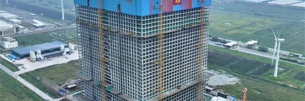 Gravity Energy Storage System in Rudong, China.