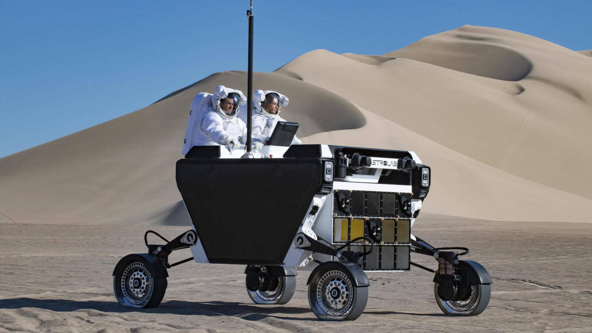Successful tests in the US desert for the FLEX Rover.